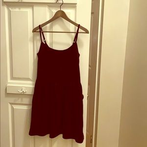 Cotton dress with pockets